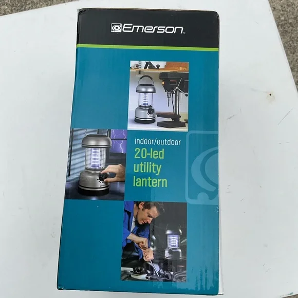 “New” (Set of 2) Emerson Indoor/Outdoor 20-LED Utility Lanterns (In Boxes) - Picture 2 of 5